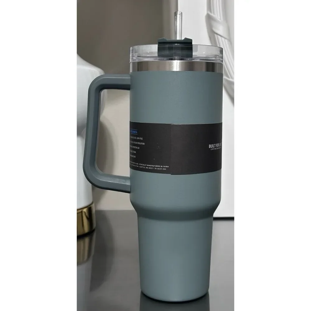 Stanley Adventure Quencher 40oz Tumbler- SHALE‎ - Picture 2 of 4